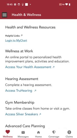 Presbyterian myPRES для Android — скриншот 3