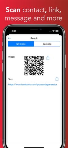 QR Code Reader & Scan BarCode. для iOS — скриншот 4