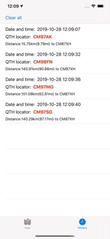 QTH-Locator для iOS — скриншот 3