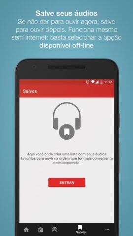 Rádio CBN для Android — скриншот 2