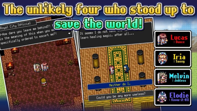 RPG Dragon Lapis для Android — скриншот 2