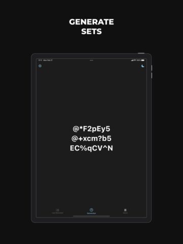 Генератор случайных паролей для iOS — скриншот 3