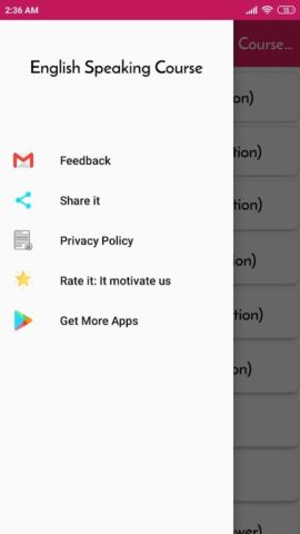 Rapidex EnglishSpeaking Course для Android — скриншот 4