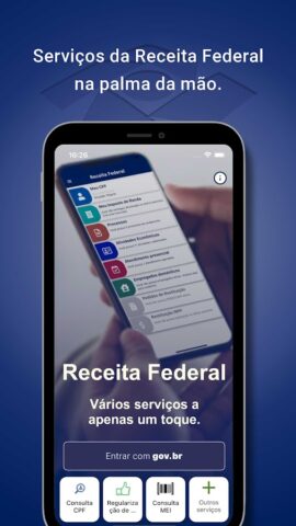 Receita Federal для Android — скриншот 1