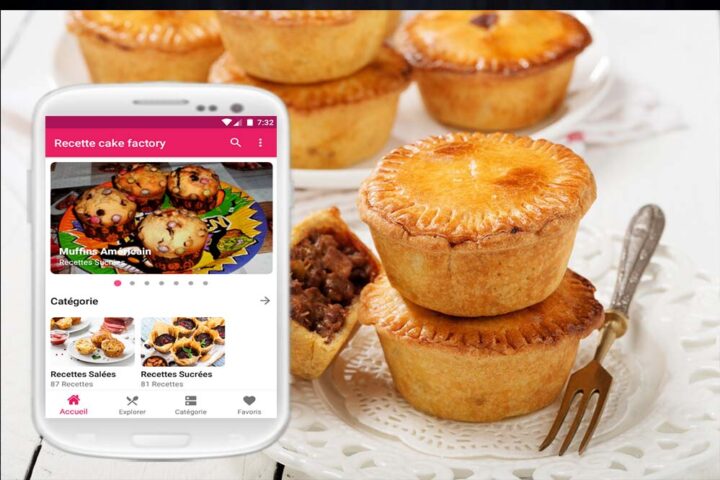 Recette Cake Factory для Android — скриншот 1