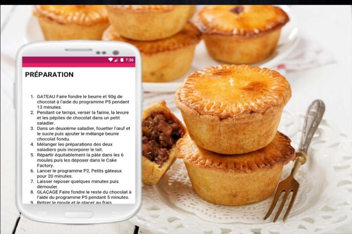 Recette Cake Factory для Android — скриншот 5