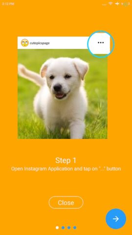 Reposta Reposter for Instagram для Android — скриншот 2