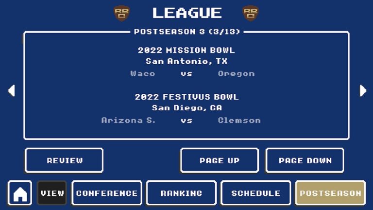 Retro Bowl College для Android — скриншот 2