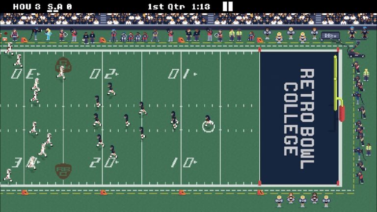 Retro Bowl College для Android — скриншот 4