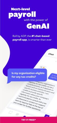 Roll by ADP – Easy Payroll App для Android — скриншот 1