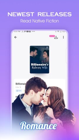 Romance Novel — Good Web Novel для Android — скриншот 3