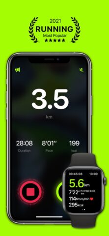 Бег — Без рекламы для iOS — скриншот 3