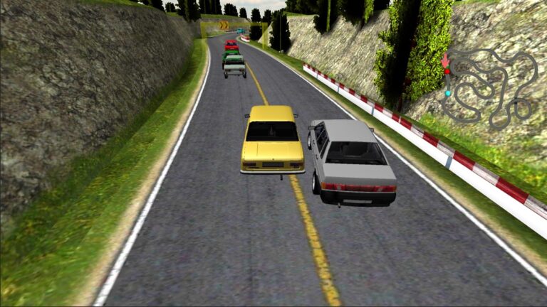 Russian Car Lada Racing 3D — скриншот 1