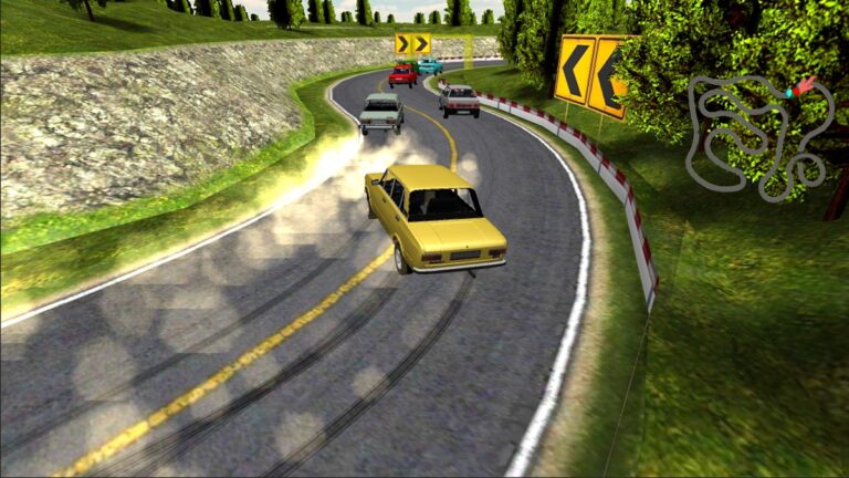 Russian Car Lada Racing 3D — скриншот 5