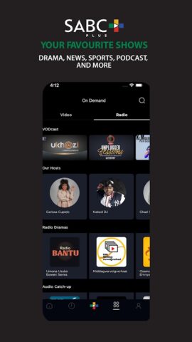 SABC+ для Android — скриншот 2
