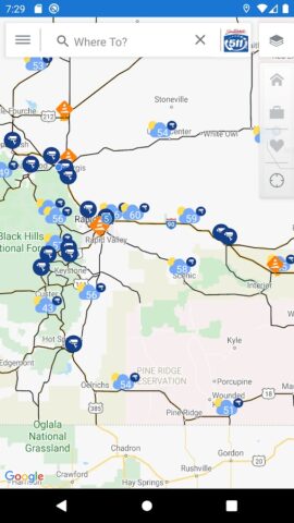 SDDOT 511 для Android — скриншот 1