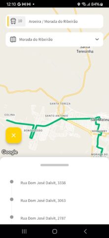 SGBus — Viação São Gabriel для Android — скриншот 2