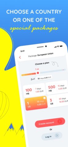 SIM8 –интернет для путешествий для iOS — скриншот 2