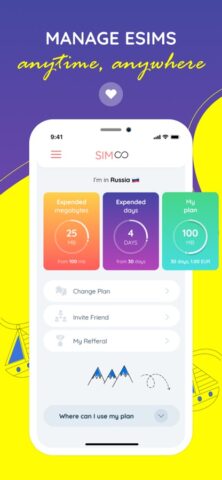 SIM8 –интернет для путешествий для iOS — скриншот 3