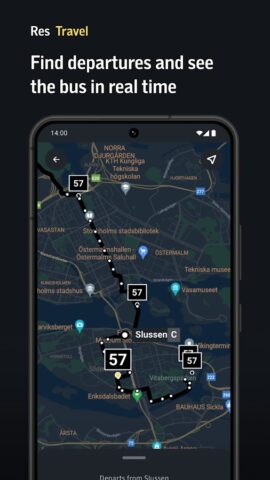 SL-Journey planner and tickets для Android — скриншот 3