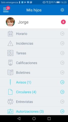 Educamos Familias для Android — скриншот 2