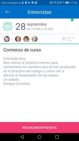 Educamos Familias для Android — скриншот 3