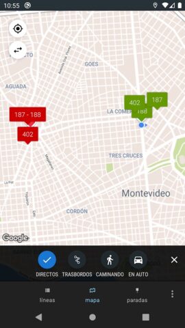 STM Montevideo для Android — скриншот 2