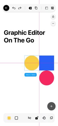 Редактор SVG векторная графика для iOS — скриншот 1