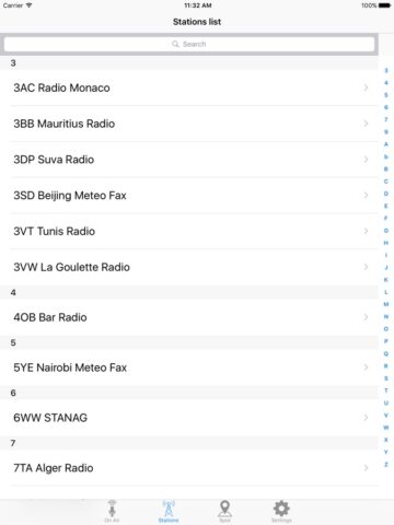 SWListener — radio scanner для iOS — скриншот 3