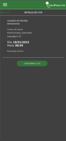 Salud Responde для Android — скриншот 1