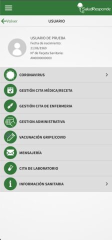Salud Responde для Android — скриншот 5