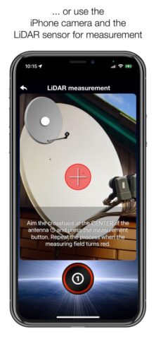 SatFinder для iOS — скриншот 3