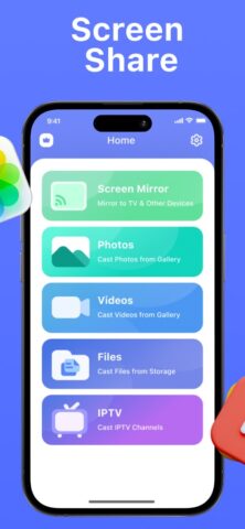 Дублирование экрана на ТВ для iOS — скриншот 2