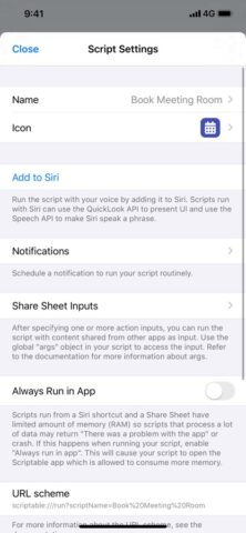 Scriptable для iOS — скриншот 4