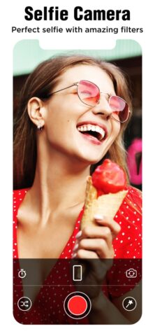 селфи камера -фильтры для фото для iOS — скриншот 1