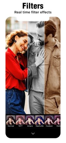 селфи камера -фильтры для фото для iOS — скриншот 3