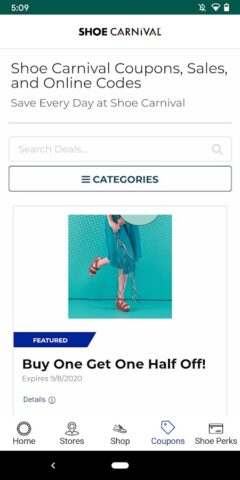 Shoe Carnival для Android — скриншот 4