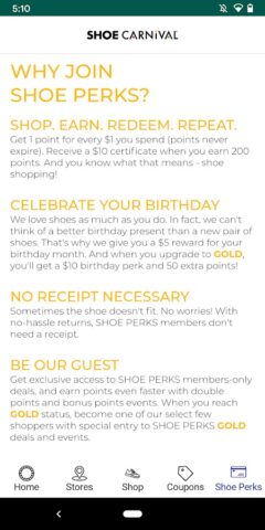 Shoe Carnival для Android — скриншот 5