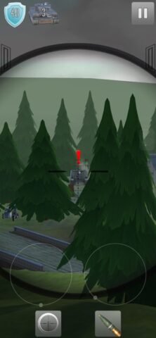 Артиллерия vs Танки: 3D Война для iOS — скриншот 1