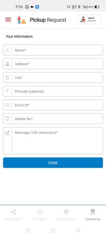 SkyKing Courier Service для Android — скриншот 2
