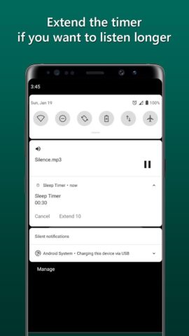 Sleep Timer for Spotify Music для Android — скриншот 3