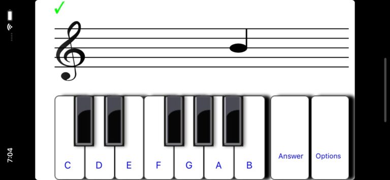 сольфеджио — репетитор музыке для iOS — скриншот 1
