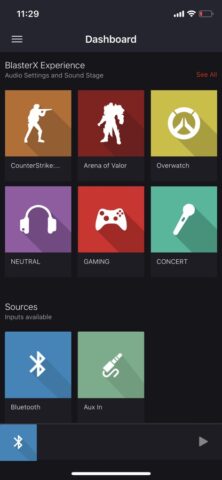 Sound Blaster Connect для iOS — скриншот 1