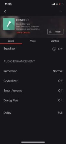 Sound Blaster Connect для iOS — скриншот 3