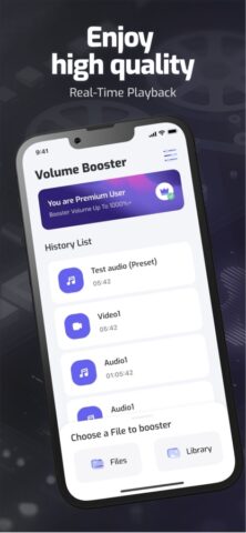 Sound Booster: Volume Booster для iOS — скриншот 5