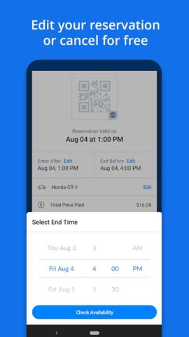 SpotHero — Find Parking для Android — скриншот 5