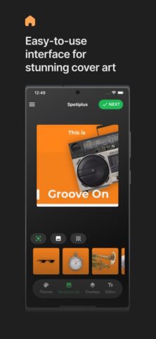 Spotiplus — Cover Maker для iOS — скриншот 2