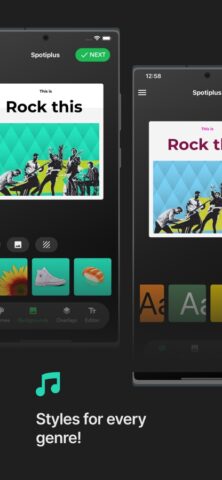 Spotiplus — Cover Maker для iOS — скриншот 3