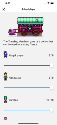 Stardew Save Editor для iOS — скриншот 4