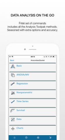 StatPlus Статистика и анализ для iOS — скриншот 1